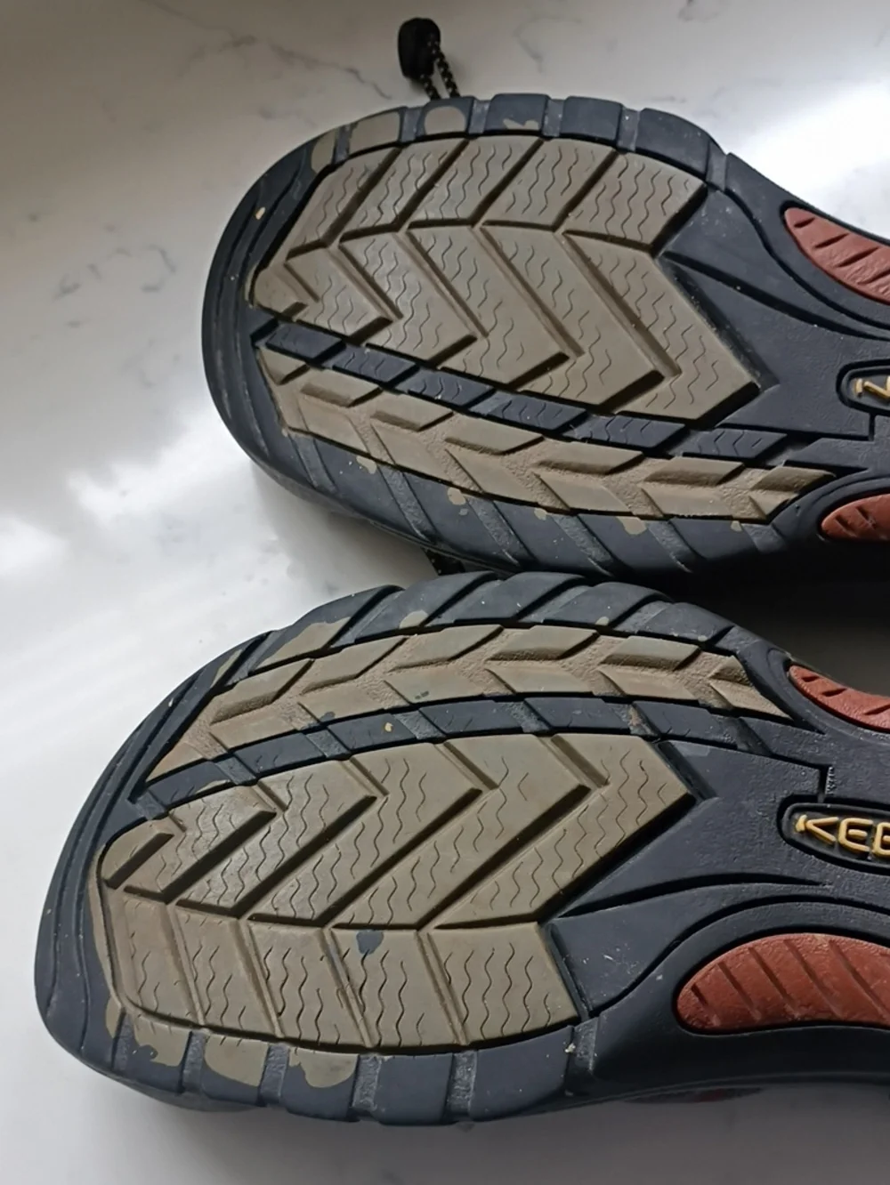 Keen Waterproof Men's Brown Outdoor Sandal with Closed Toe